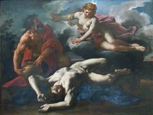 Diana over Orion's corpse (1685)