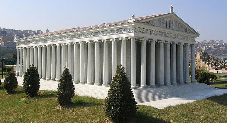 Temple of Artemis Model
