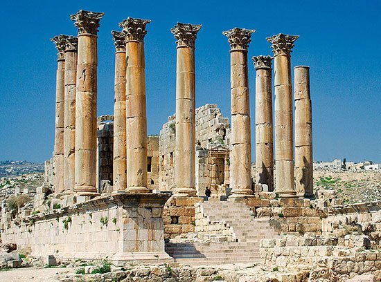 Temple of Artemis in Jerash