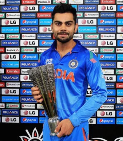 Kohli 2014 T20 World Cup Man of the Series