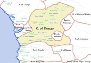 Ancient Kongo Kingdom Map