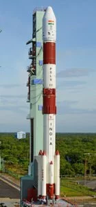 PSLV C35 at launch pad