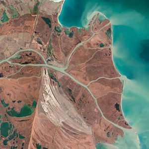 Danube Delta Satellite Image