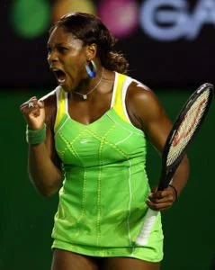 Serena at 2007 Australian Open