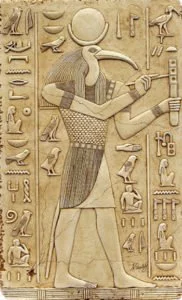 Thoth as a scribe