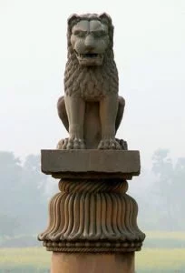 Asokan pillar at Vaishali