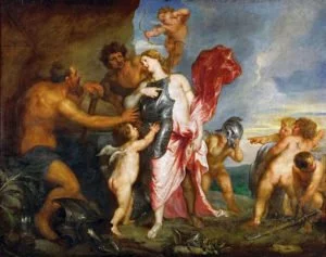 Thetis Receiving the Weapons of Achilles from Hephaestus