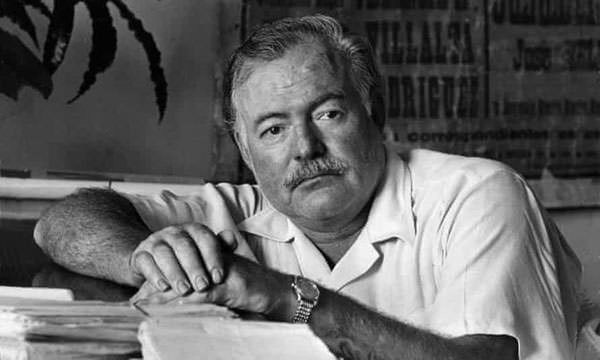 Ernest Hemingway in 1952