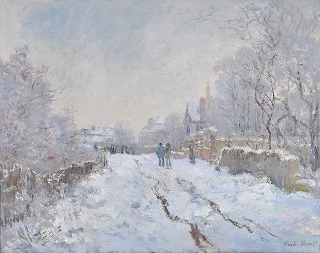 Snow at Argenteuil (1875)