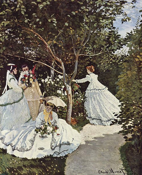 Women in the Garden (1866)