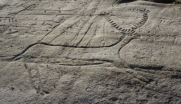 Laxe dos Carballos Petroglyph, Campo Lameiro, Spain